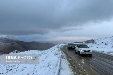 بارش برف و باران در جاده های 26 استان کشور