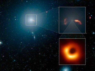 تصویر روز ناسا: معروف ترین سیاهچاله جهان