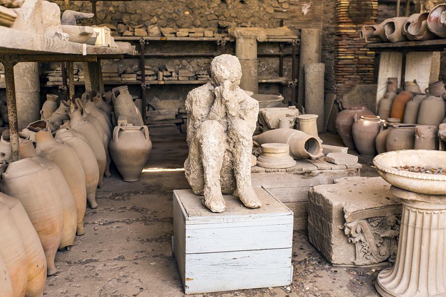 یافته های جالب از شهر باستانی مدفون در ایتالیا/ کودکانی که خشونت را به تصویر کشیدند