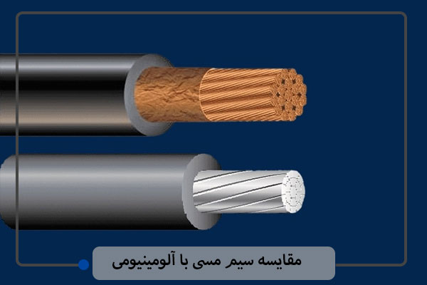 تأثیر جنس هادی بر کیفیت سیم و کابل : مقایسه مس و آلومینیوم برای کاربردهای صنعتی و خانگی