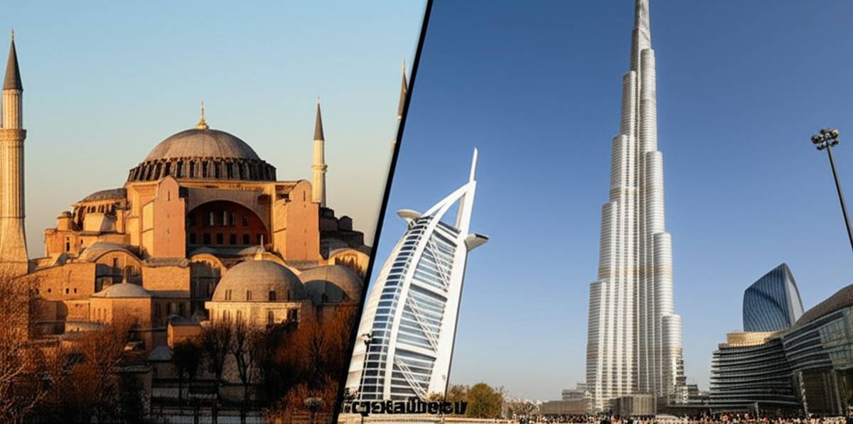 استانبول یا دبی؟ 10 تفاوت کلیدی (سفر، کار، هزینه) | [سال]