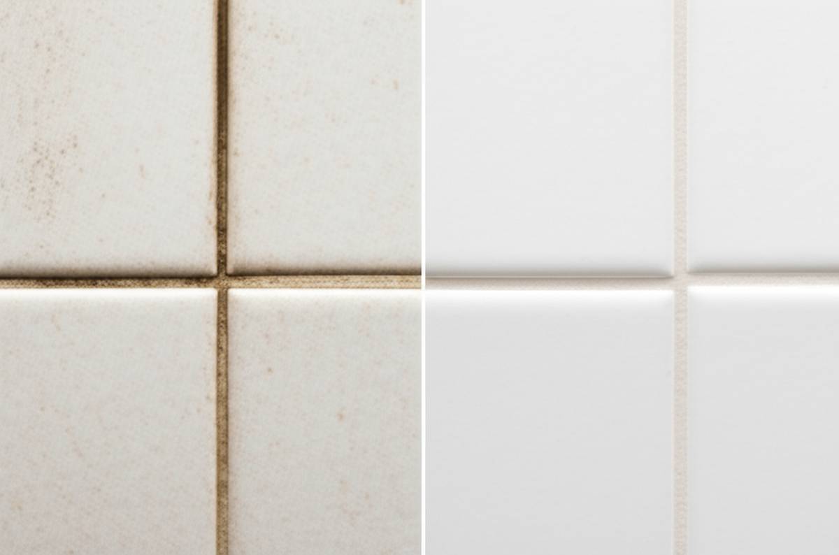 پاک کردن دوغاب از روی سرامیک چطور است؟
