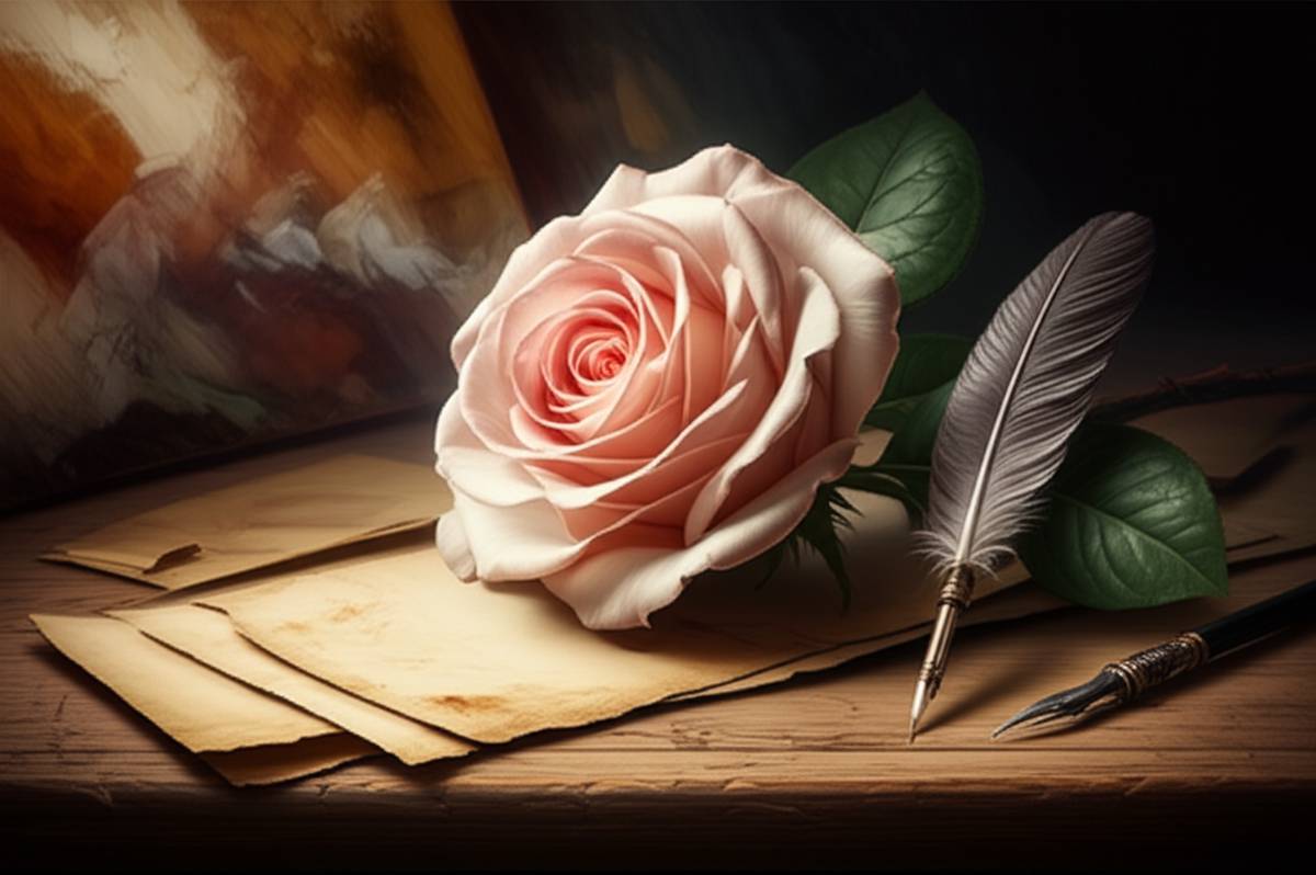 خلاصه کتاب نقاشی که برای گل رز نامه نوشت | نکات کلیدی