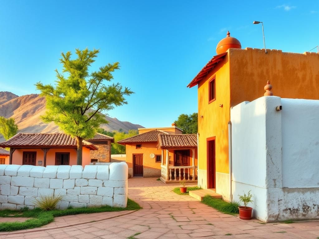 اقامت در دهکده فرهنگی لسدی | تجربه فرهنگ و طبیعت