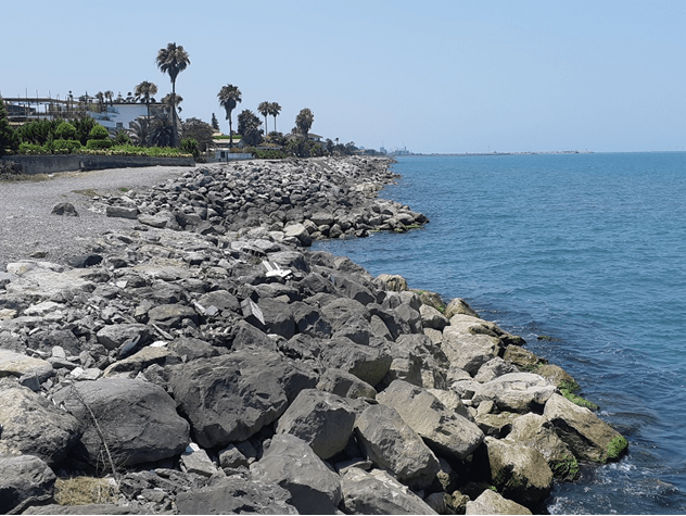 زیبایی های ساحل صدف رامسر