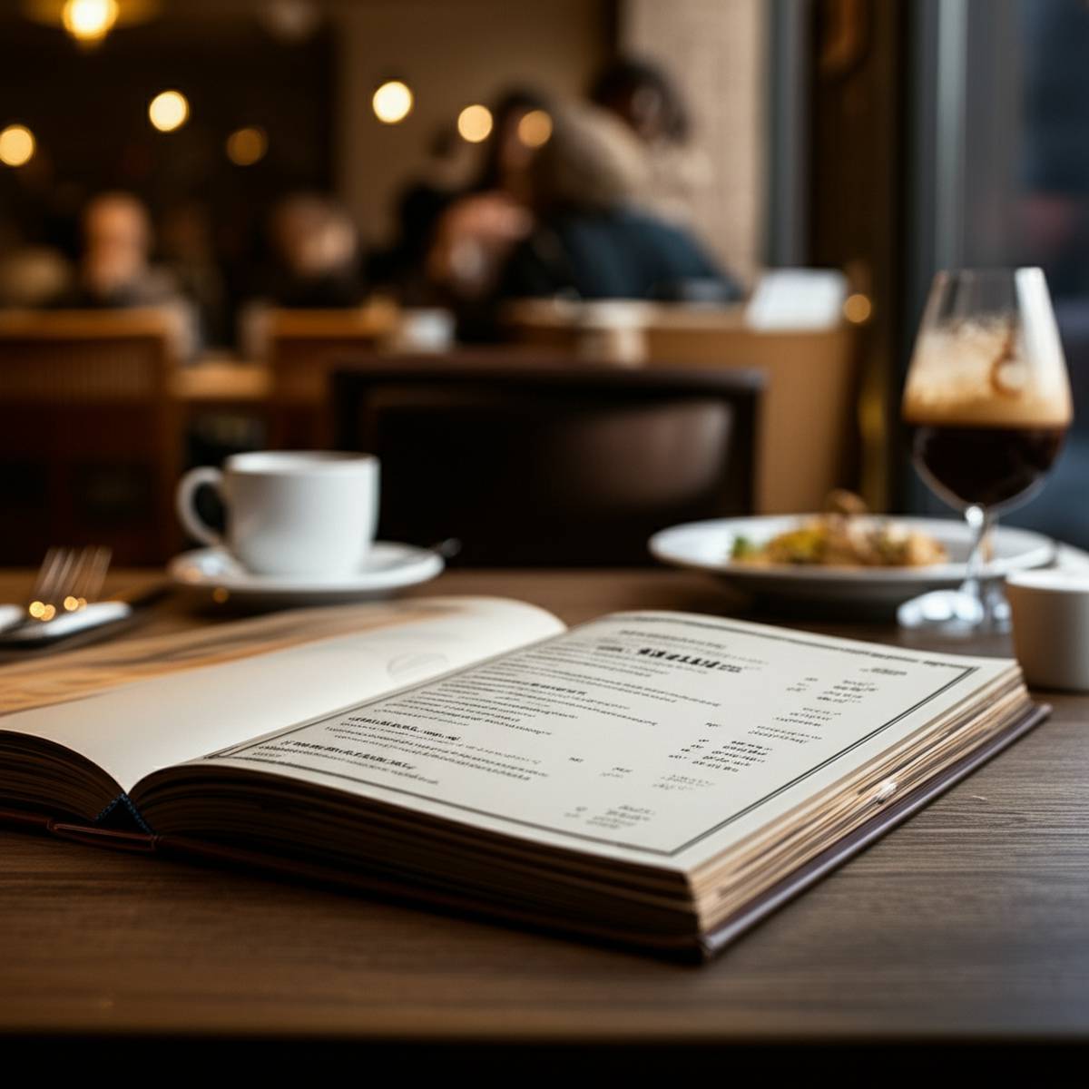 تأثیر منو زیبا بر جذب مشتری کافه